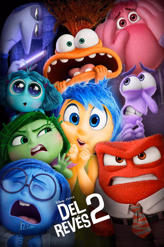 Póster de Del revés 2 (Inside Out 2)