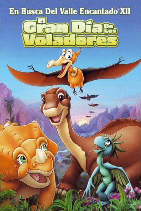 Póster de la película En busca del valle encantado XII: El gran día de los voladores