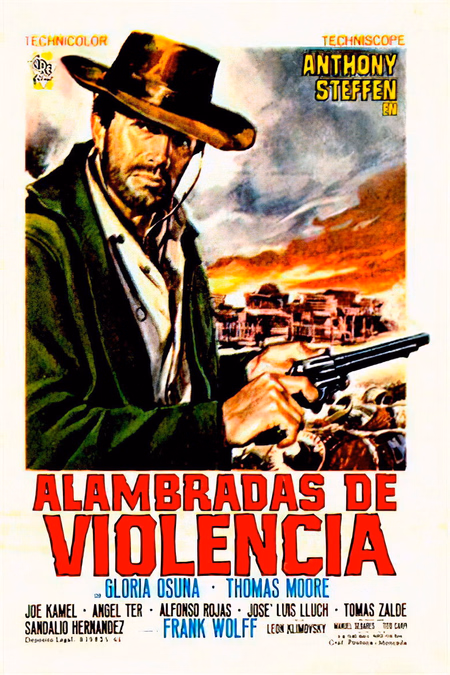Póster de la película Alambradas de violencia