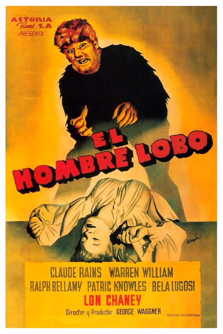 Póster de la película El hombre lobo