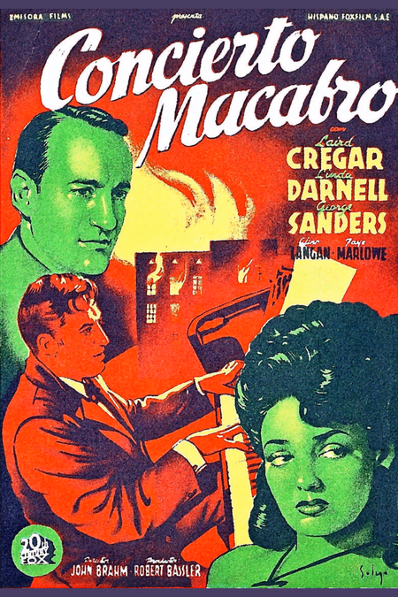 Póster de la película Concierto macabro