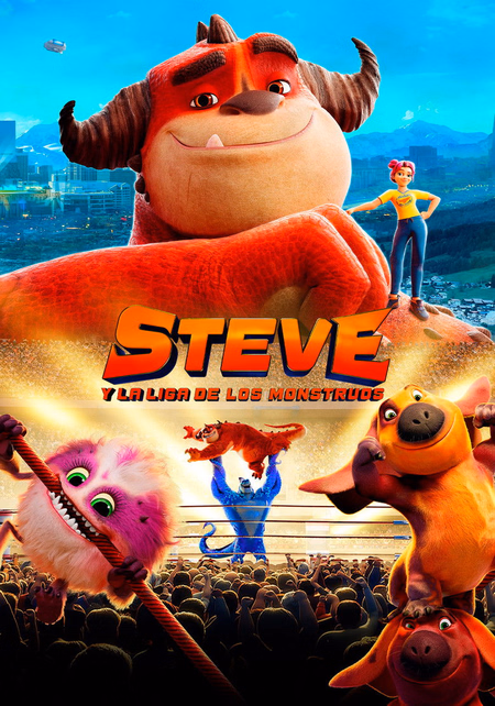 Póster de la película Steve y la liga de los monstruos