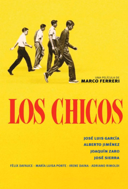 Póster de la película Los chicos