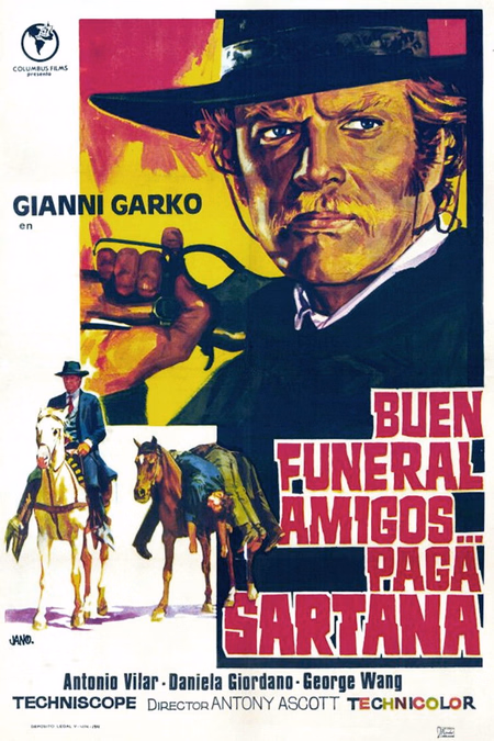 Póster de la película Buen funeral amigos… paga Sartana