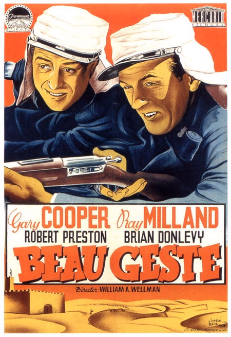 Póster de la película Beau Geste