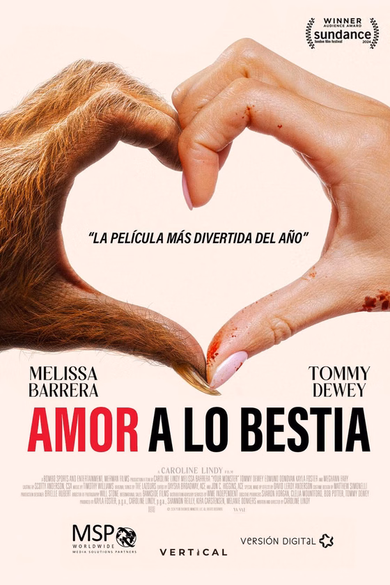 Póster de Amor a lo bestia