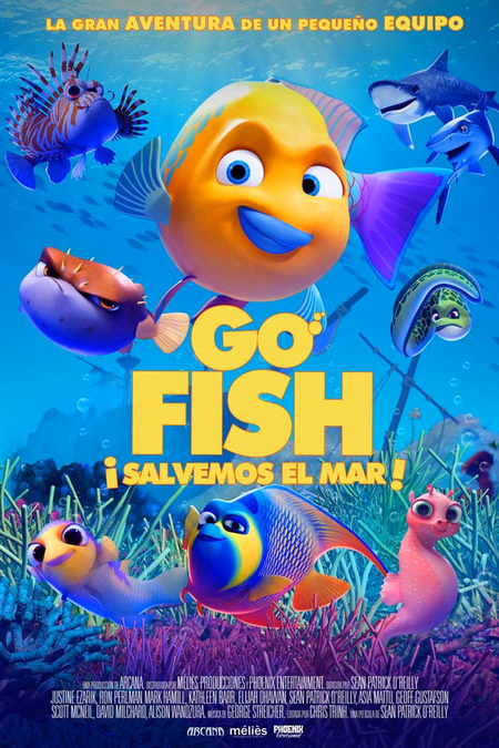 Póster de la película Go Fish. Salvemos el mar