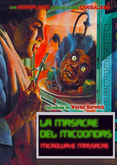 Póster de la película La masacre del microondas