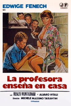 Póster de la película La profesora enseña en casa