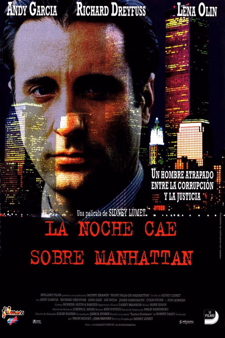 Póster de la película La noche cae sobre Manhattan