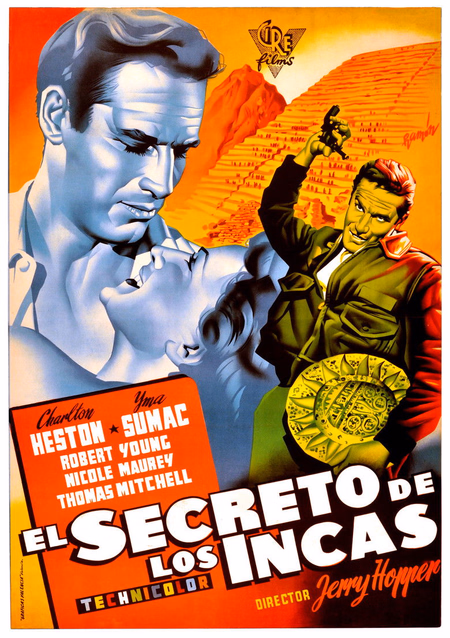 Póster de la película El secreto de los incas