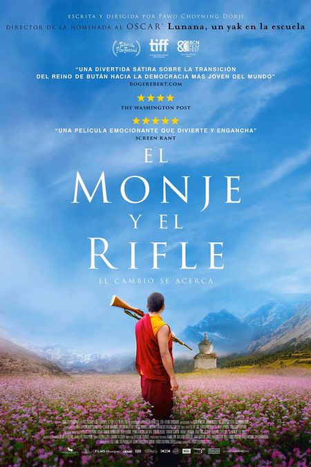Póster de la película El monje y el rifle