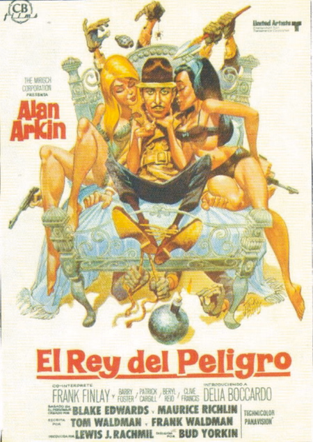Póster de la película El rey del peligro