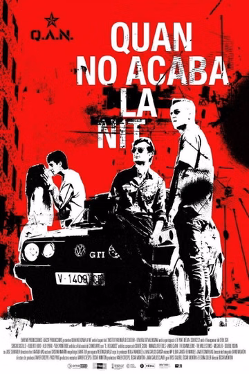 Póster de Cuando la noche no termina