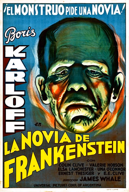 Póster de la película La novia de Frankenstein