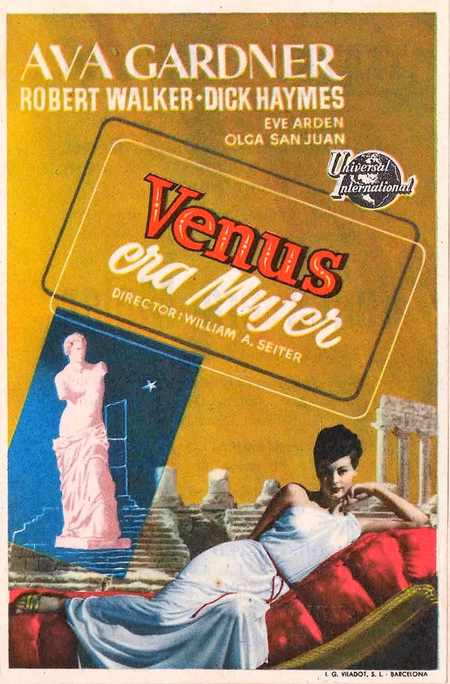 Póster de la película Venus era mujer