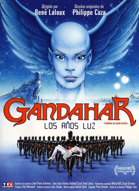 Póster de la película Gandahar, los años luz
