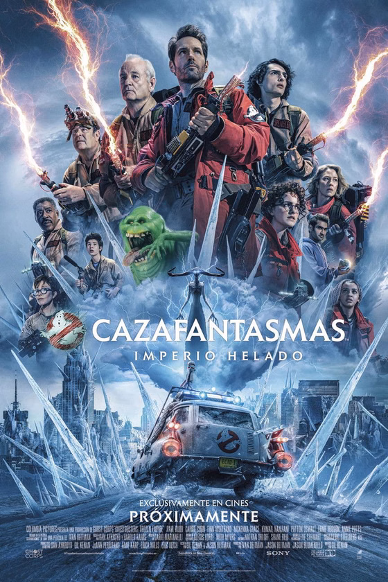 Póster de Cazafantasmas: Imperio helado