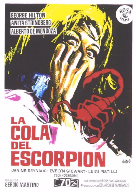 Póster de la película La cola del escorpión