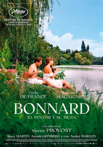 Póster de Bonnard, el pintor y la musa