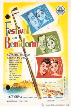 Póster de la película Festival en Benidorm
