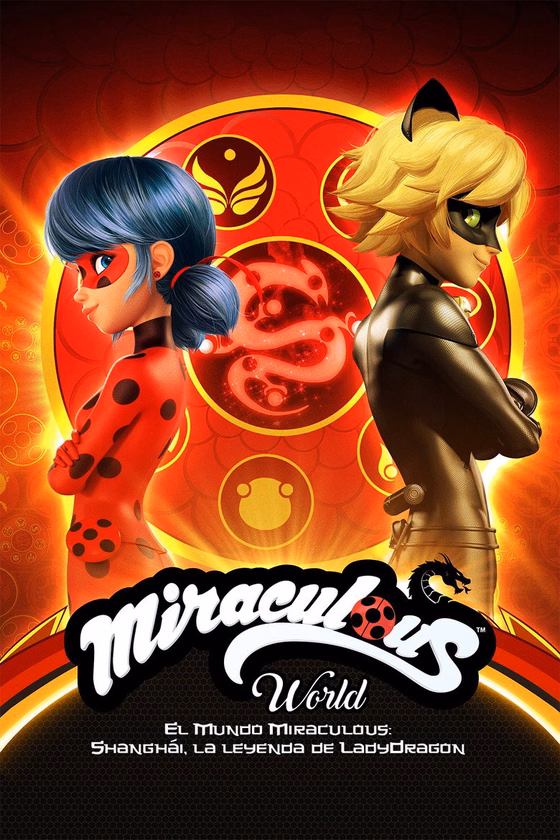 Póster de Miraculous World:  Shanghái, la leyenda de Ladygragon