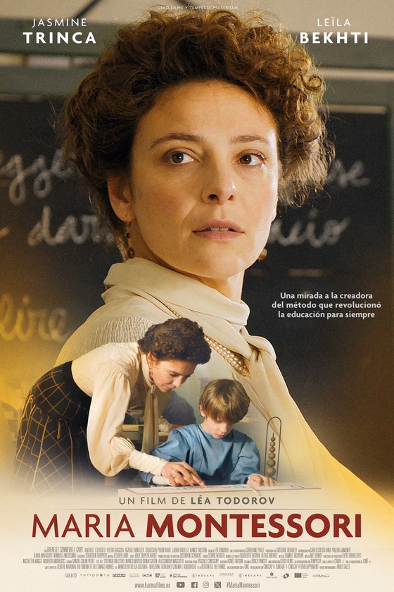 Póster de María Montessori