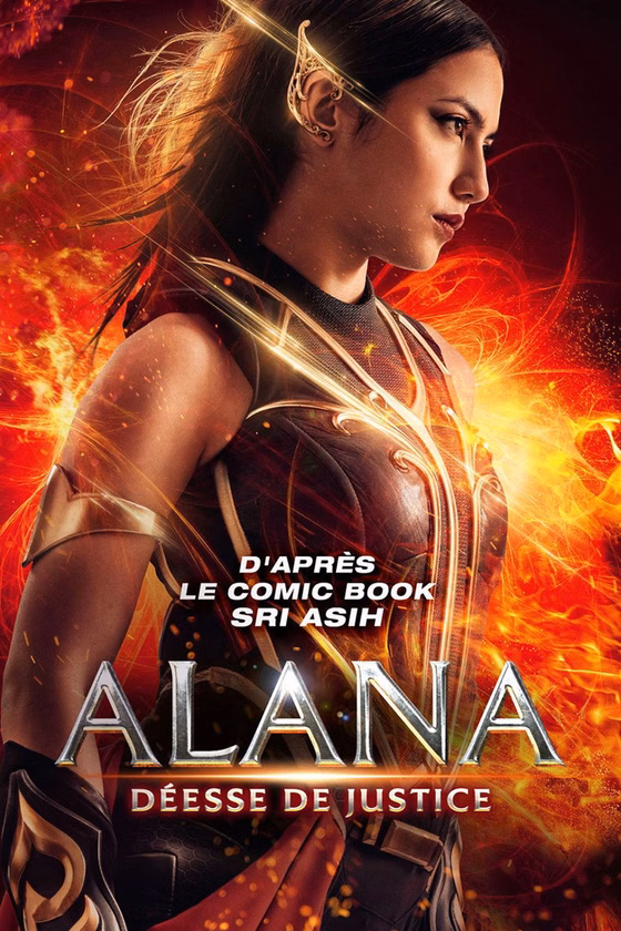 Póster de Alana, diosa vengadora
