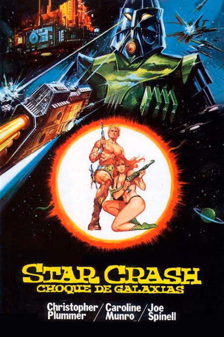 Póster de la película Star Crash, choque de galaxias