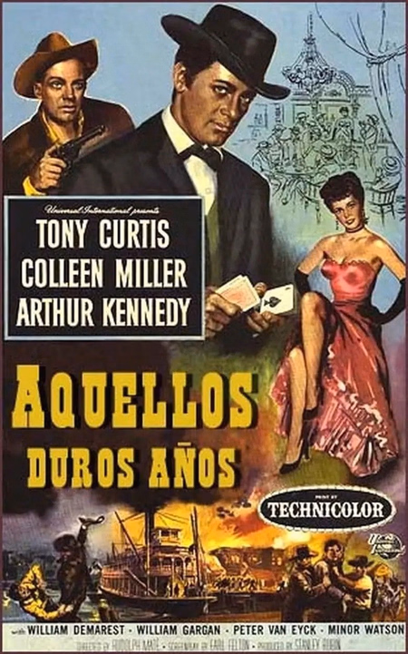 Póster de la película Aquellos duros años