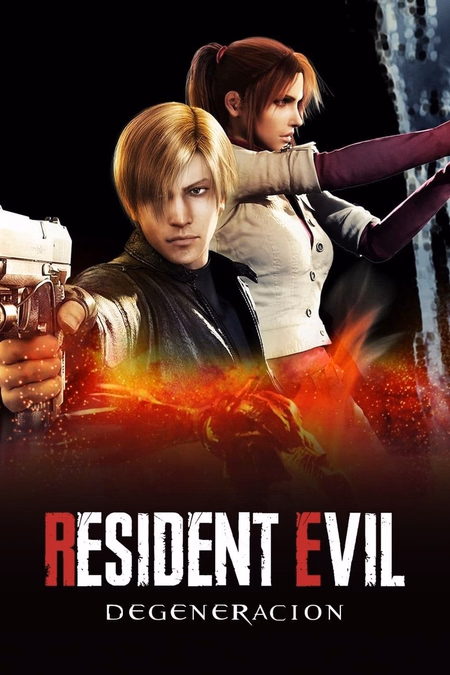 Póster de la película Resident Evil: Degeneración