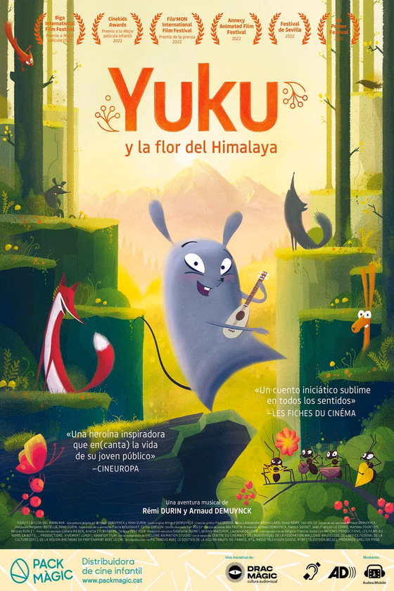 Póster de Yuku y la flor del Himalaya