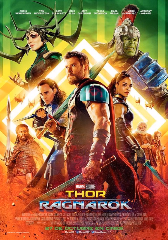 Póster de Thor: Ragnarok