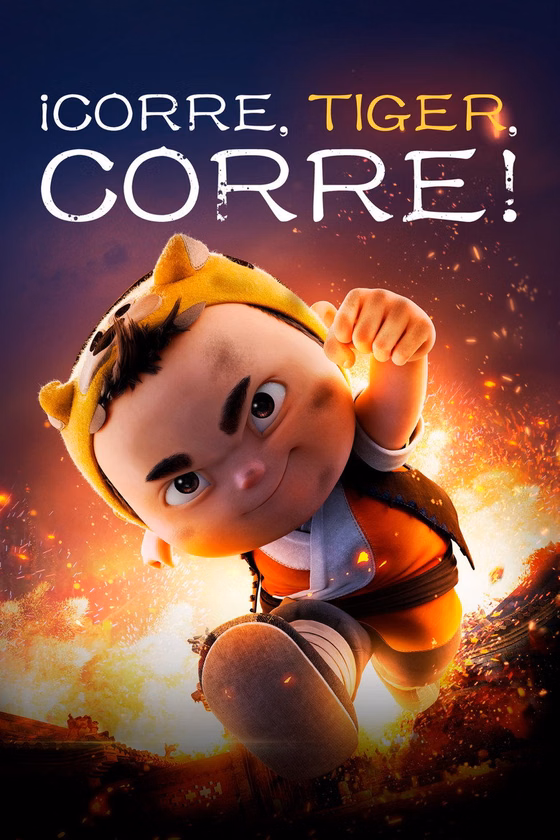 Póster de Corre, Tiger, corre