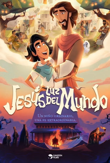 Póster de Jesús luz del mundo