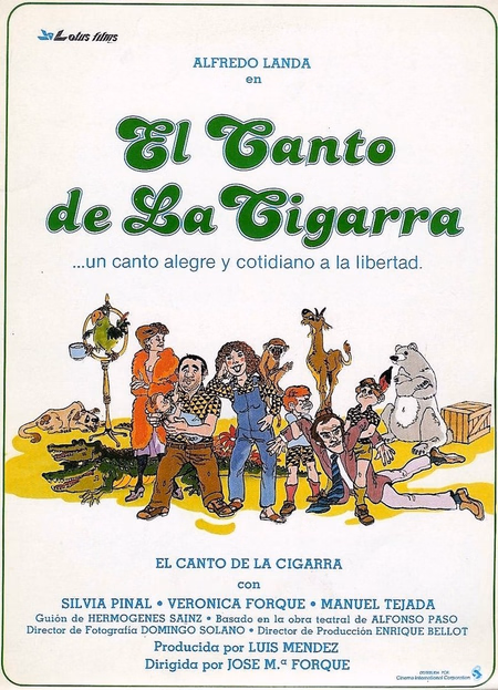 Póster de la película El canto de la cigarra