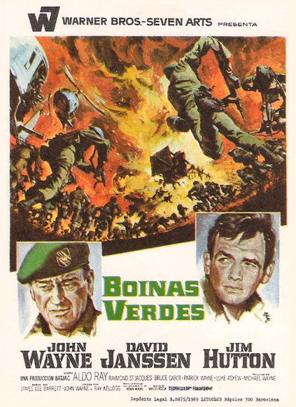 Póster de la película Boinas verdes