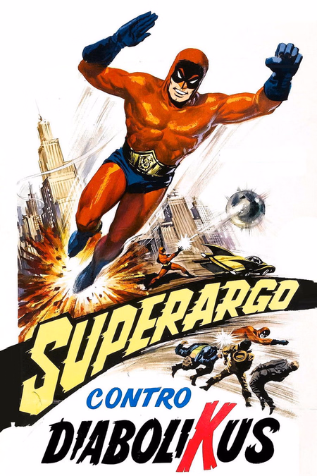 Póster de la película Superargo, el hombre enmascarado
