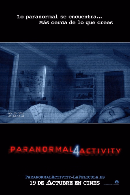 Póster de la película Paranormal Activity 4