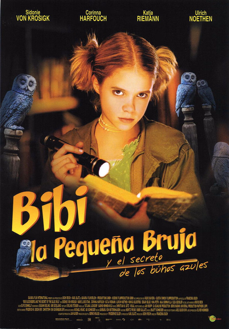 Póster de la película Bibi, la pequeña bruja, y el secreto de los búhos azules