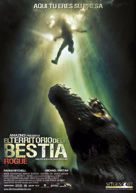 Póster de la película El territorio de la bestia (Rogue)