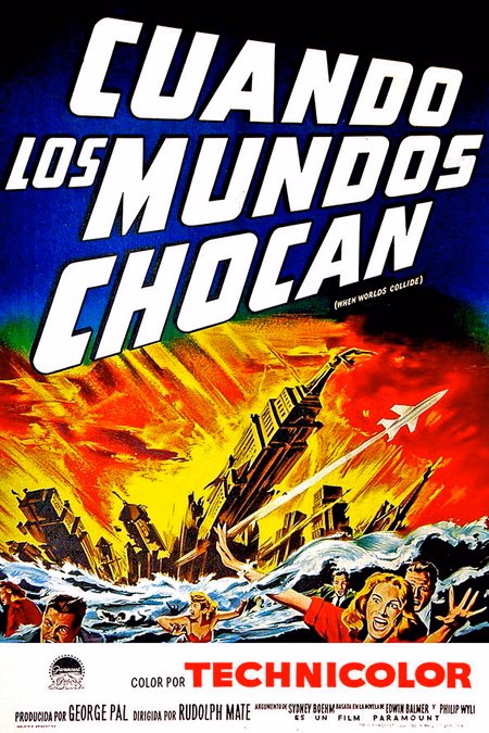 Póster de la película Cuando los mundos chocan
