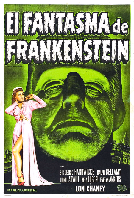 Póster de la película El fantasma de Frankenstein