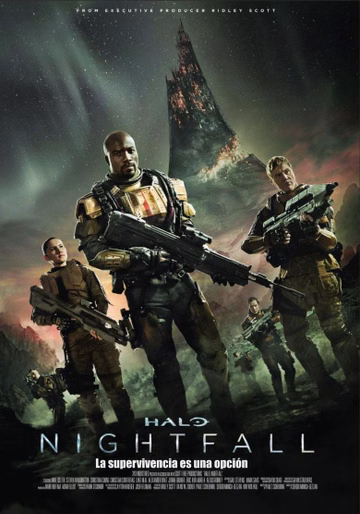 Póster de Halo: Nightfall