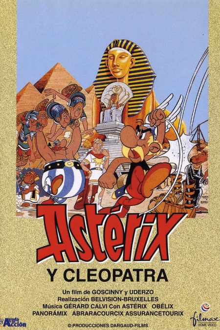 Póster de la película Astérix y Cleopatra