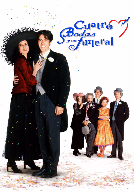 Póster de la película Cuatro bodas y un funeral