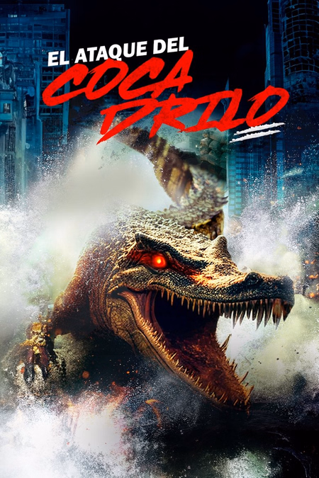 Póster de la película El ataque del cocadrilo