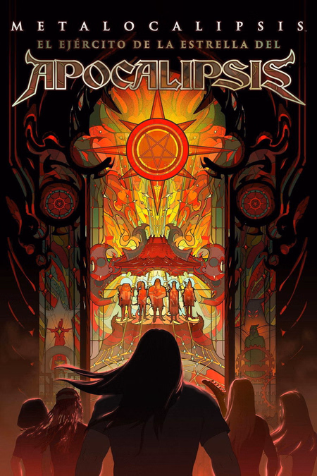 Póster de la película Metalocalypse: : El ejército de la estrella del mal