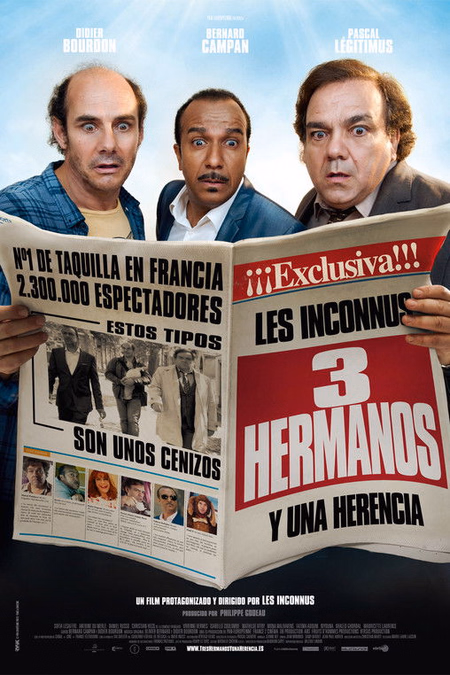 Póster de la película Tres hermanos y una herencia