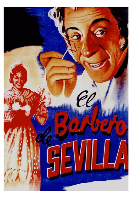 Póster de la película El barbero de Sevilla